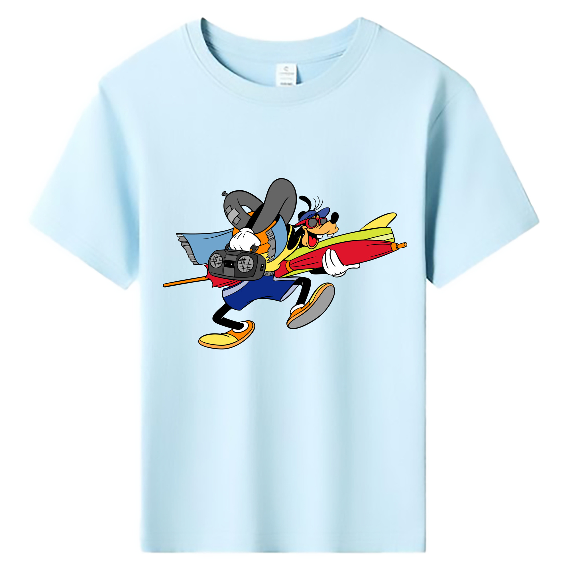 ミッキーマウス Mickey Mouse 綿100％キッズTシャツ（フロントプリント）